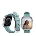 Braided Weave Breathable Soft Silicone Watch Band for iWatch - Ktusu