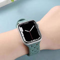 Braided Weave Breathable Soft Silicone Watch Band for iWatch - Ktusu