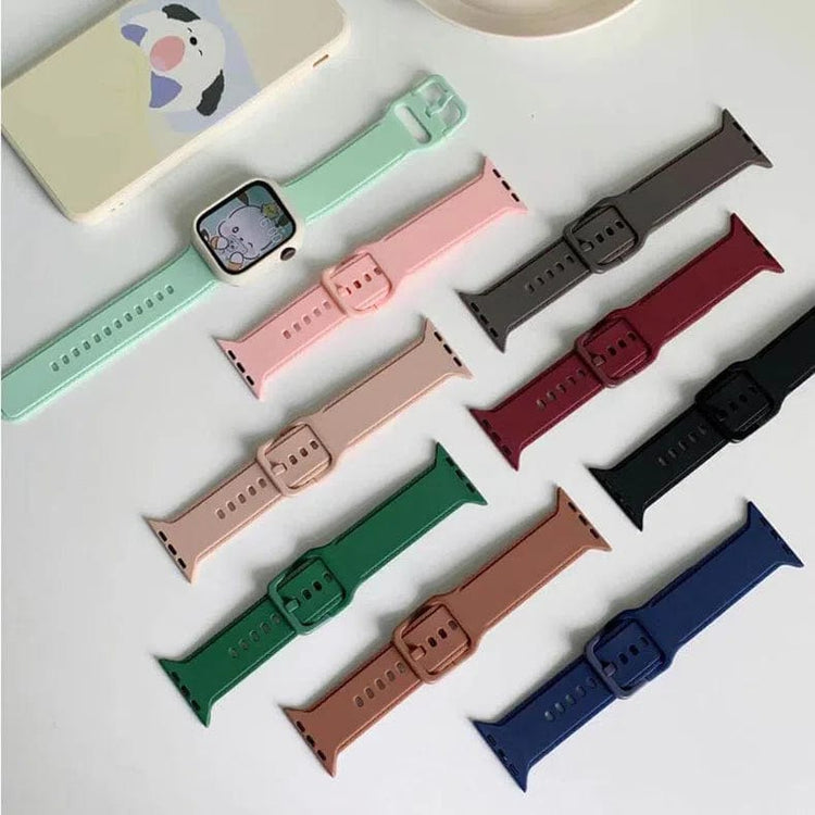 Lightweight Skin-friendly Silicone Watch Band for iWatch - Ktusu