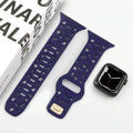 Soft Silicone Alphabetic Watch Band for iWatch - Ktusu