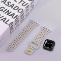 Soft Silicone Alphabetic Watch Band for iWatch - Ktusu