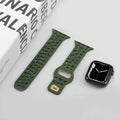 Soft Silicone Alphabetic Watch Band for iWatch - Ktusu