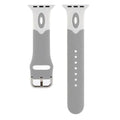 Dual Color Silicone Sport Watch Band for iWatch - Ktusu