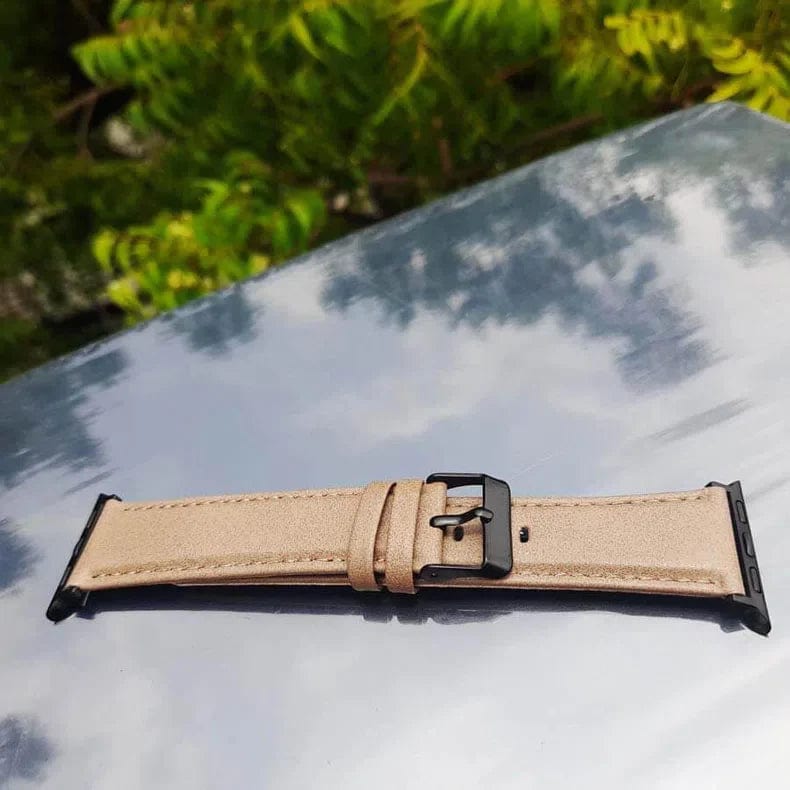 Classic Leather Texture Watch Band for iWatch - Ktusu