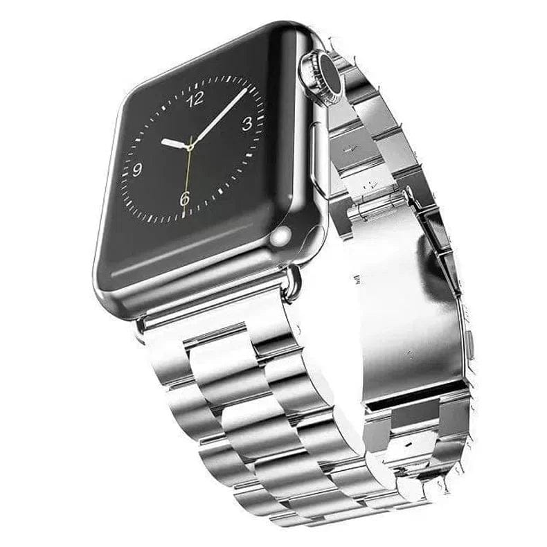 Stainless Steel Metal Link Bracelet Watch Band for iWatch - Ktusu