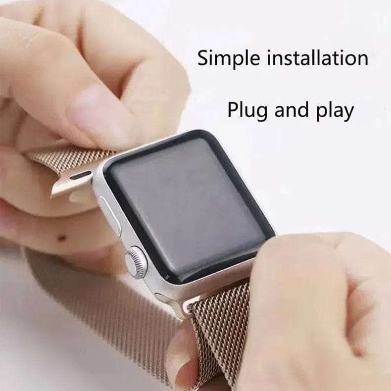 Milanese Magnetic Loop Watch Band for iWatch - Ktusu