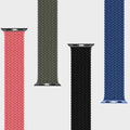 Braided Solo Elastic Sport Loop Watch Band for iWatch - Ktusu