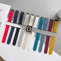 Magnetic D-Buckle Silicone Watch Band for iWatch - Ktusu