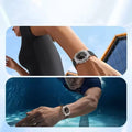 Dual Color Ocean Silicone Soft Sport Watch Band for Samsung Watch - Ktusu