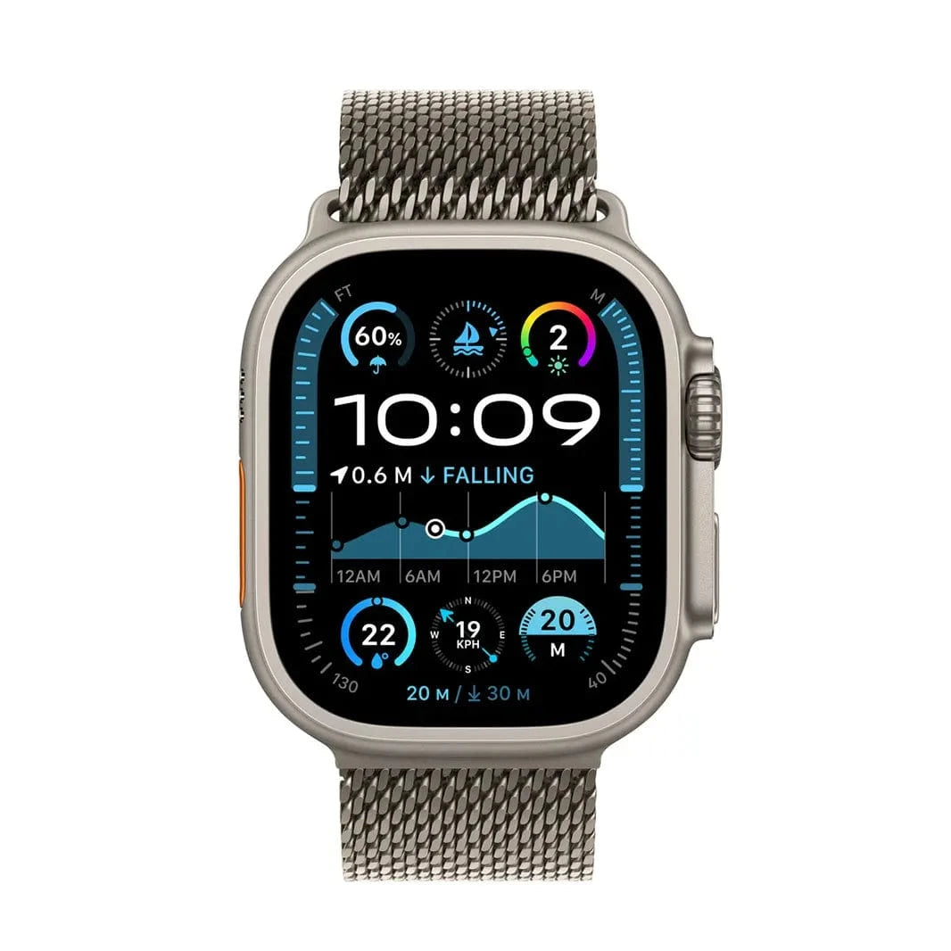 Adjustable Stainless Steel Milanese Loop for iWatch - Ktusu