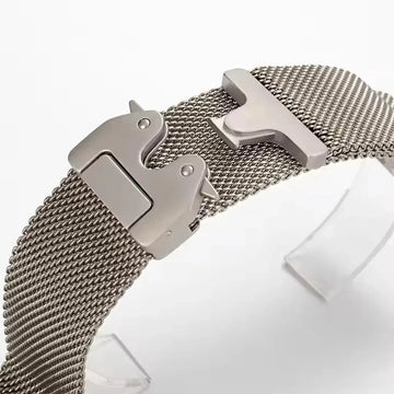 Adjustable Stainless Steel Milanese Loop for iWatch - Ktusu