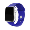 Sports Silicone Watch Band for iWatch 42mm | 44mm | 45mm | Ultra 49mm | 46mm Series 10 M / L / Blue - Ktusu