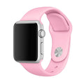 Sports Silicone Watch Band for iWatch 42mm | 44mm | 45mm | Ultra 49mm | 46mm Series 10 M / L / Pink - Ktusu