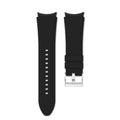 Soft Smooth Silicone Watch Band for Samsung Galaxy Watch Samsung Watch 4 (44mm) / Black - Ktusu