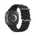 Ocean Silicone Sports Watch Band for Samsung Watch Samsung Watch Ultra 47mm / Black - Ktusu