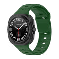 Waterproof Sports Silicone Strap for Samsung Watch Samsung Watch Ultra 47mm / Green - Ktusu