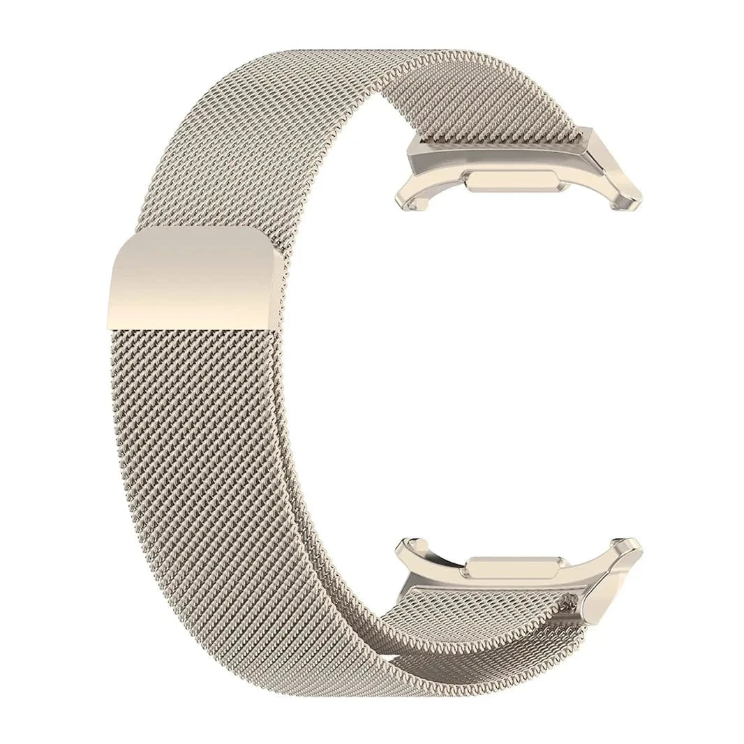 Milanese Magnetic Loop Watch Band for Samsung Galaxy Watch Samsung Watch Ultra 47mm / Starlight - Ktusu