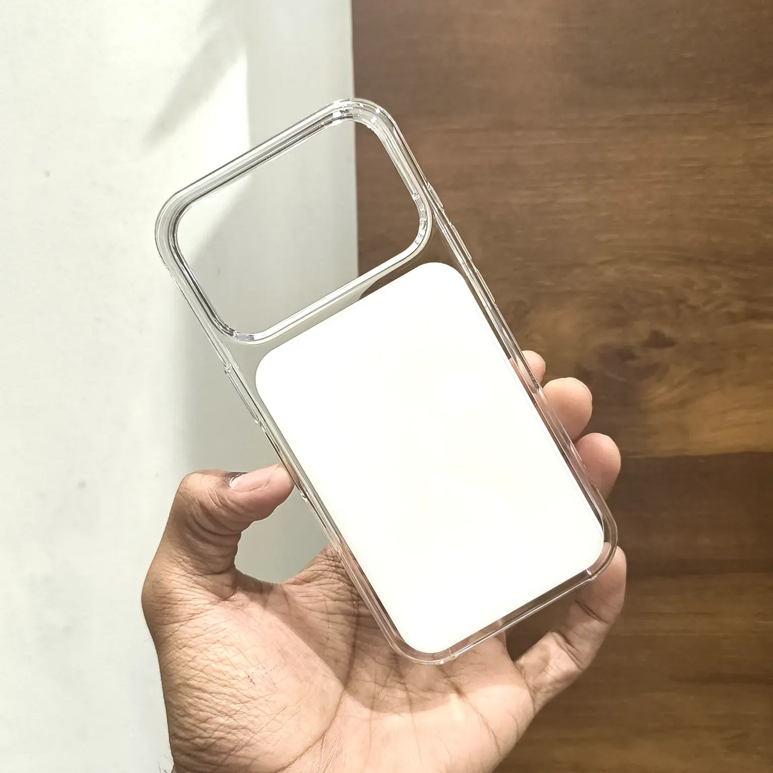 Cases & Covers Strong Magnet Acrylic Crystal Clear Back Camera Control Magsafe Case for iPhone 17 Pro Max