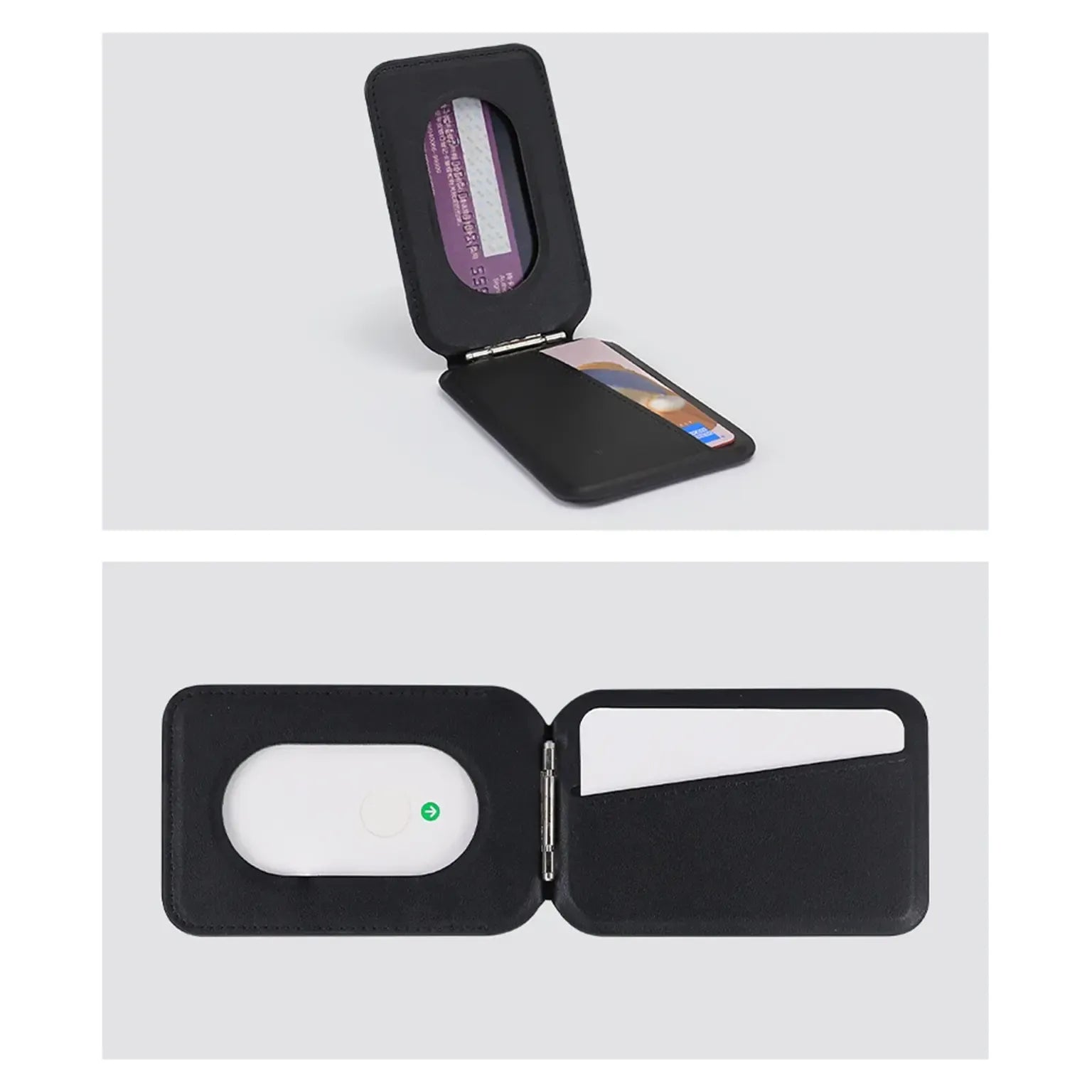 Enhancement Strong Magnet PU Leather Wallet Stand Magnetic Wallet for iPhone