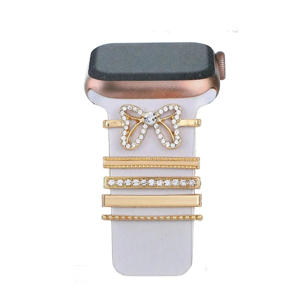 Stylish Cute Charm Rings for Apple Watch Band
