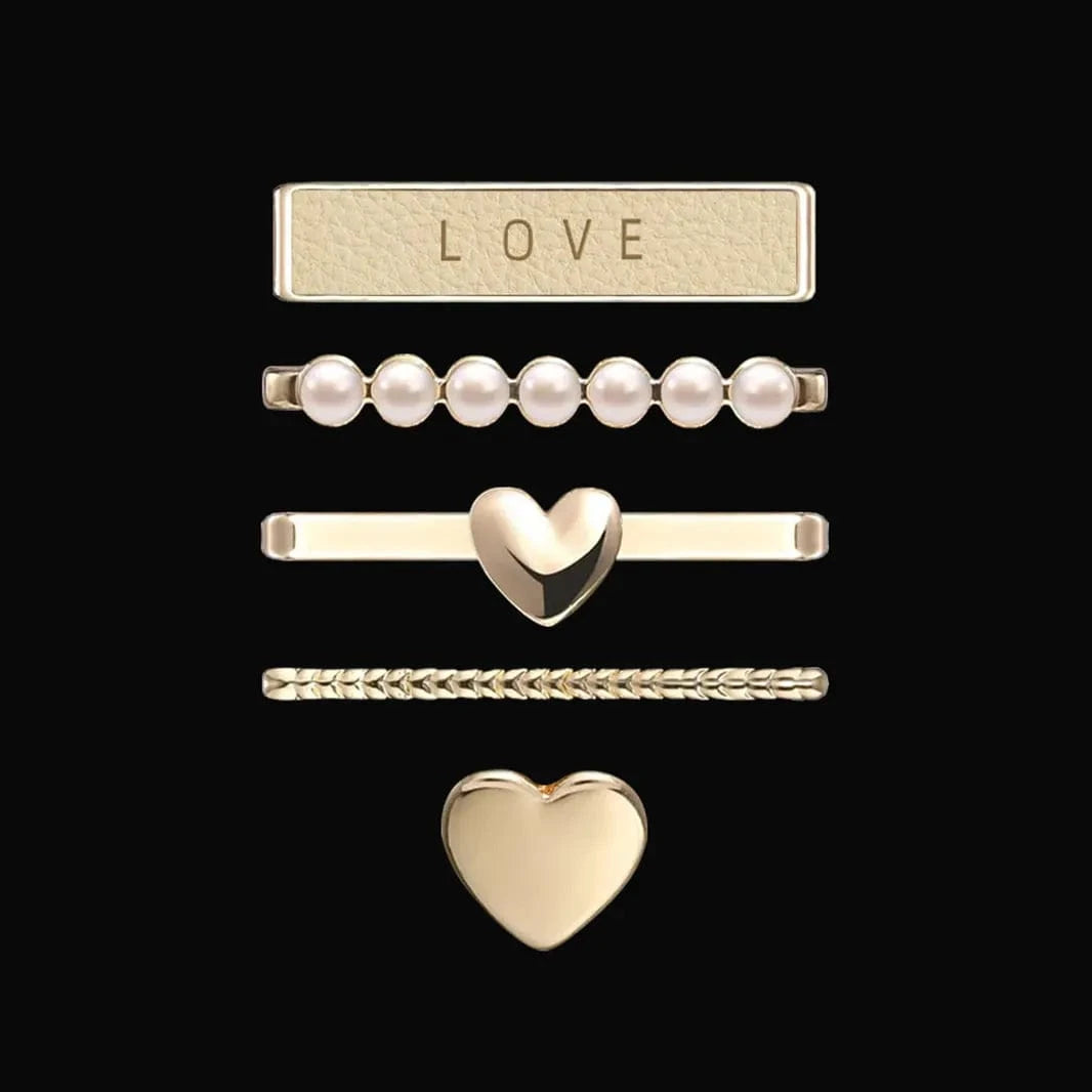 Stylish Cute Charm Rings for Apple Watch Band