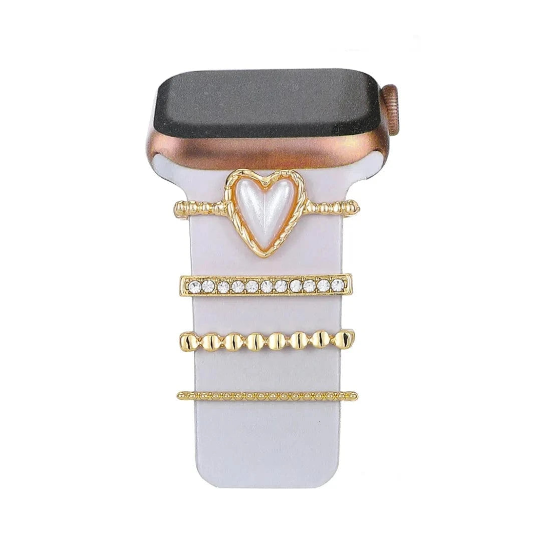 Stylish Cute Charm Rings for Apple Watch Band