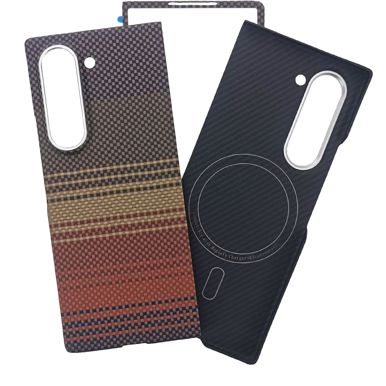 Real Aramid Kevlar Fiber Magsafe Case with Hinge Protection for Samsung Z Fold7