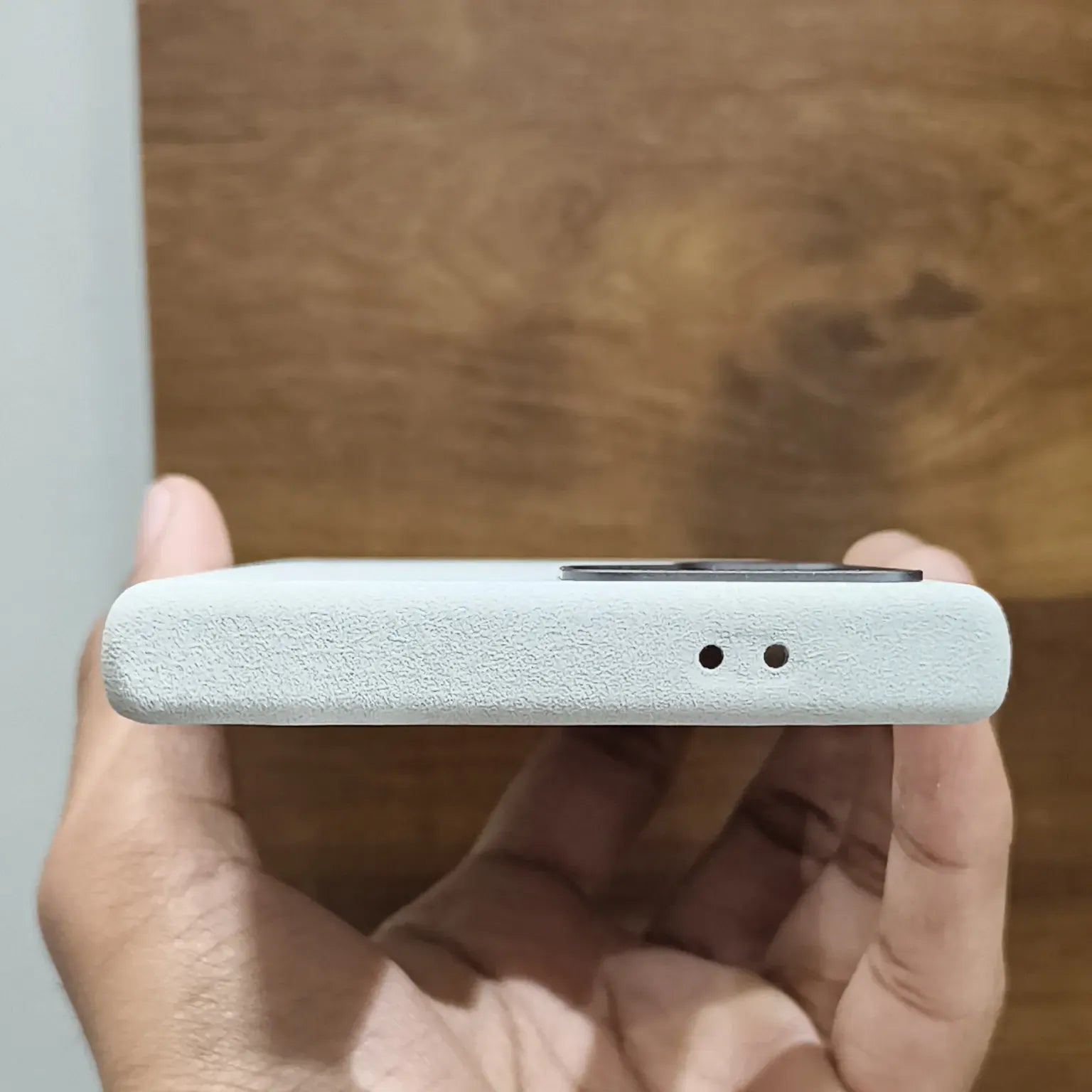 Cases & Covers Sweat Leather Texture soft touch Metal Button Magsafe Case for Samsung S25 Ultra