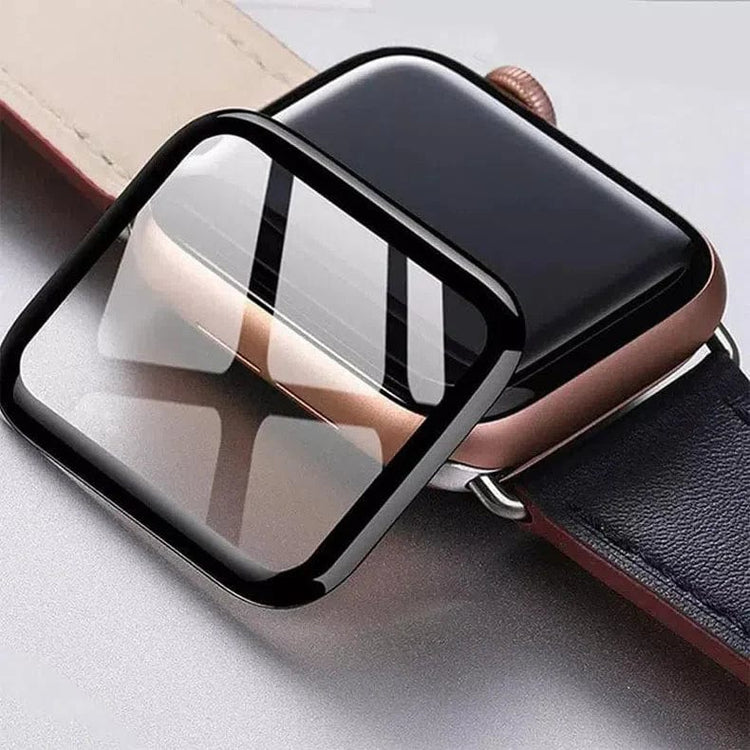 Flexible Clear Glass Screen Protector for Apple Watch 45mm / Clear - Ktusu