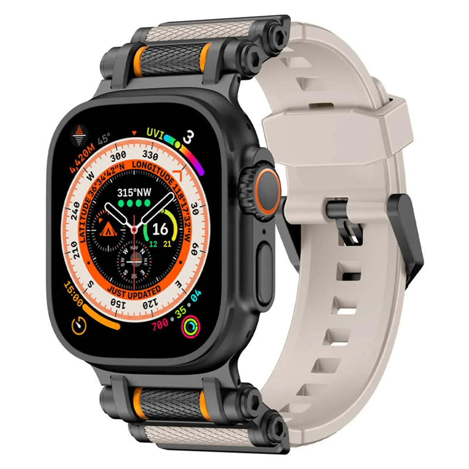 Watch Bands TPU Armor Band for Apple Watch 42 | 44 | 45 | Ultra 49 | 46mm S10 | 46mm S11