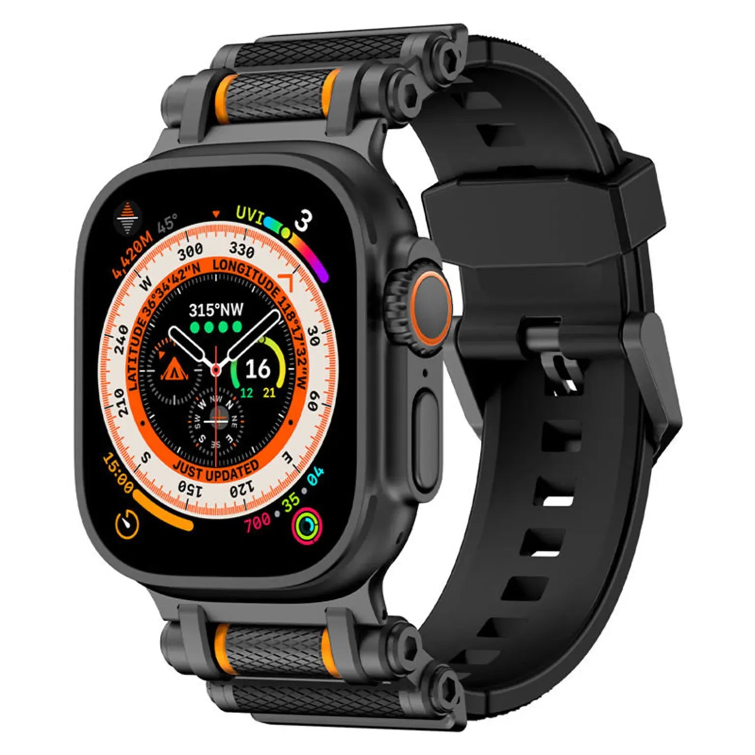 Watch Bands TPU Armor Band for Apple Watch 42 | 44 | 45 | Ultra 49 | 46mm S10 | 46mm S11
