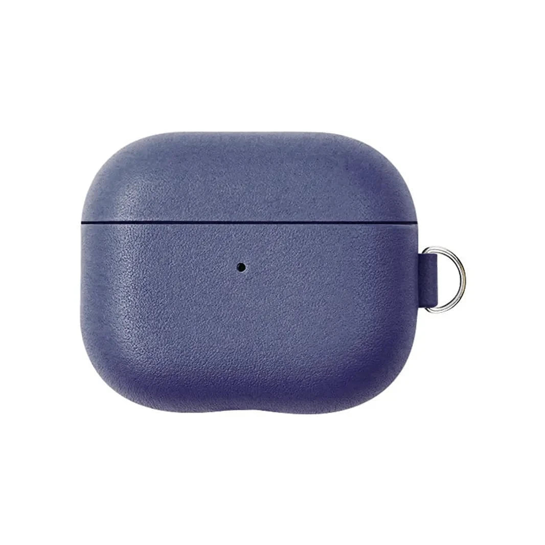 ktusu Generic Cases & Covers TPU Leather Dual Layer Hard Cover for Airpods Pro | Pro 2 Ink Blue