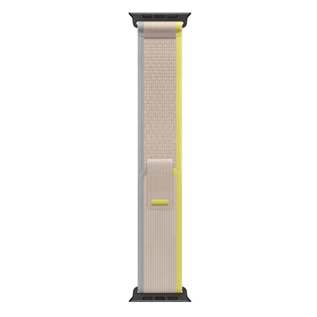 Black / Yellow Beige Trail Loop for Apple Watch 42 | 44 | 45 | Ultra 49 | 46mm S10 Watch Bands