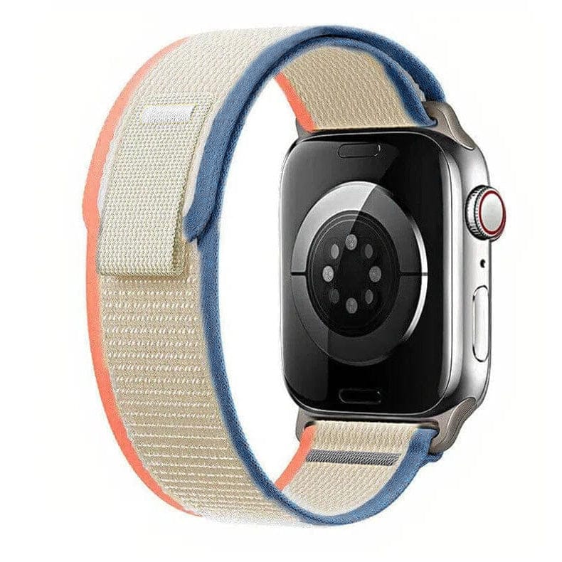Natural / Orange Cream Trail Loop for Apple Watch 42 | 44 | 45 | Ultra 49 | 46mm S10 Watch Bands
