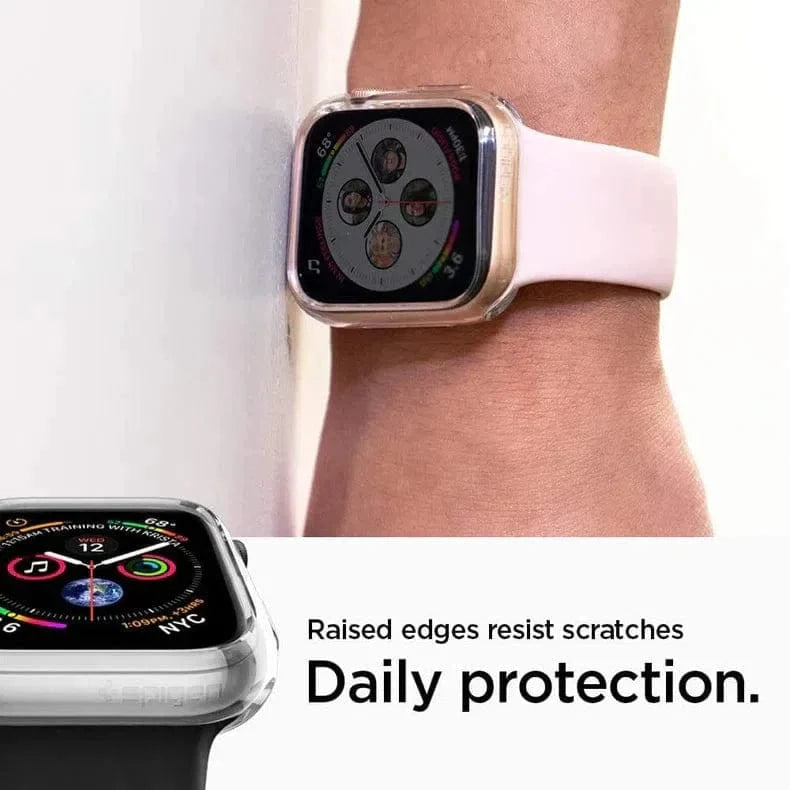 Transparent 360 Degree Body Bumpper for Apple Watch 44mm