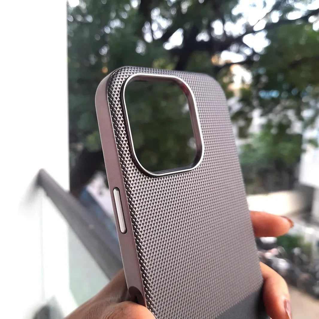 ktusu Generic Cases & Covers Triangle Leather Texture Case for iPhone 16 Pro Max