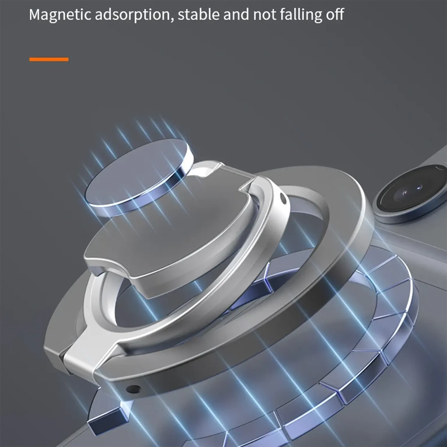 Two-Sided MagSafe Magnetic Ring Grip for Magsafe Function Built in Cases