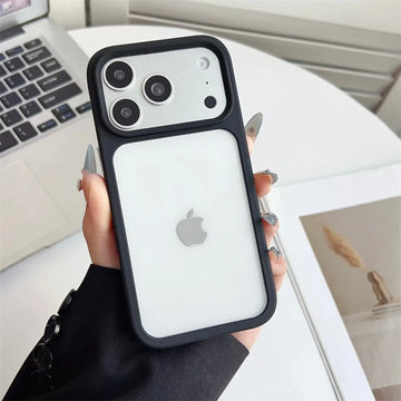 Cases & Covers Ultra Crystal Clear Matte Frame Case for iPhone 17 Pro Max