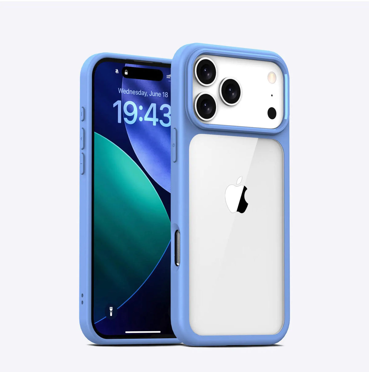 Ultra Crystal Clear Matte Frame Case for iPhone 18 Pro KTSU6FM9D 8936125001146