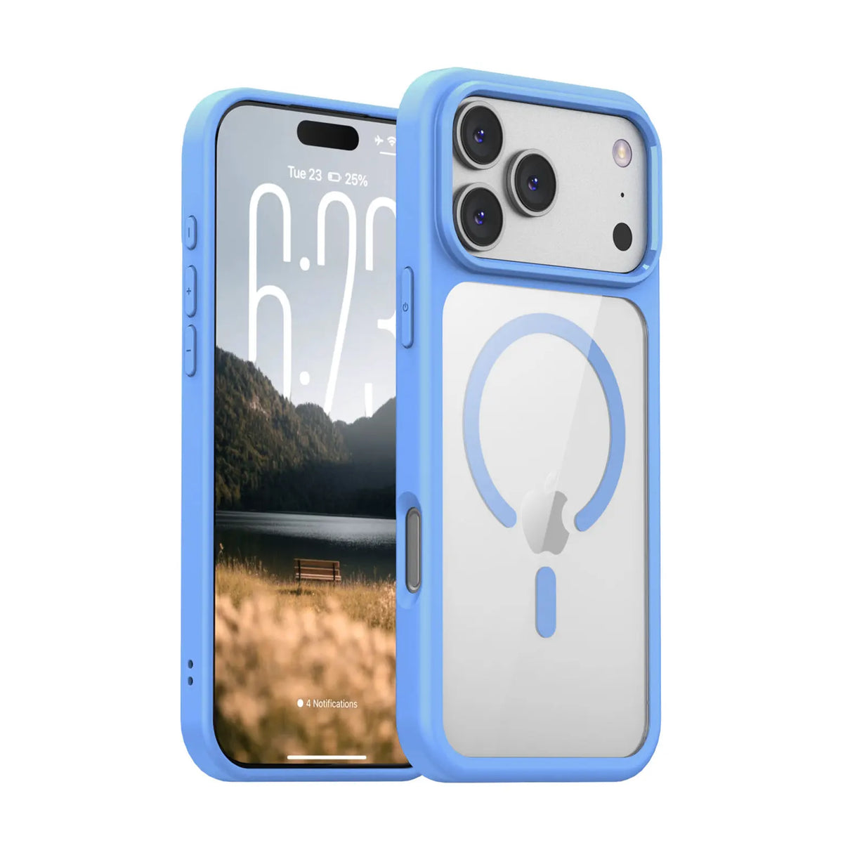 Ultra Crystal Clear Matte Frame MagSafe Case for iPhone 18 Pro Max KTSUCN1MD 8935994709412