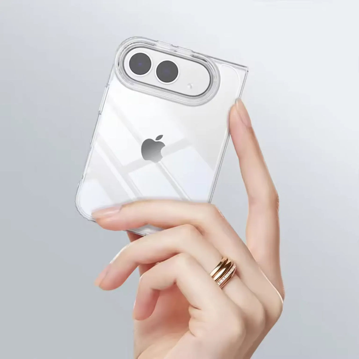 Ultra Slim Thin Crystal Clear Hard Case for iPhone Duo