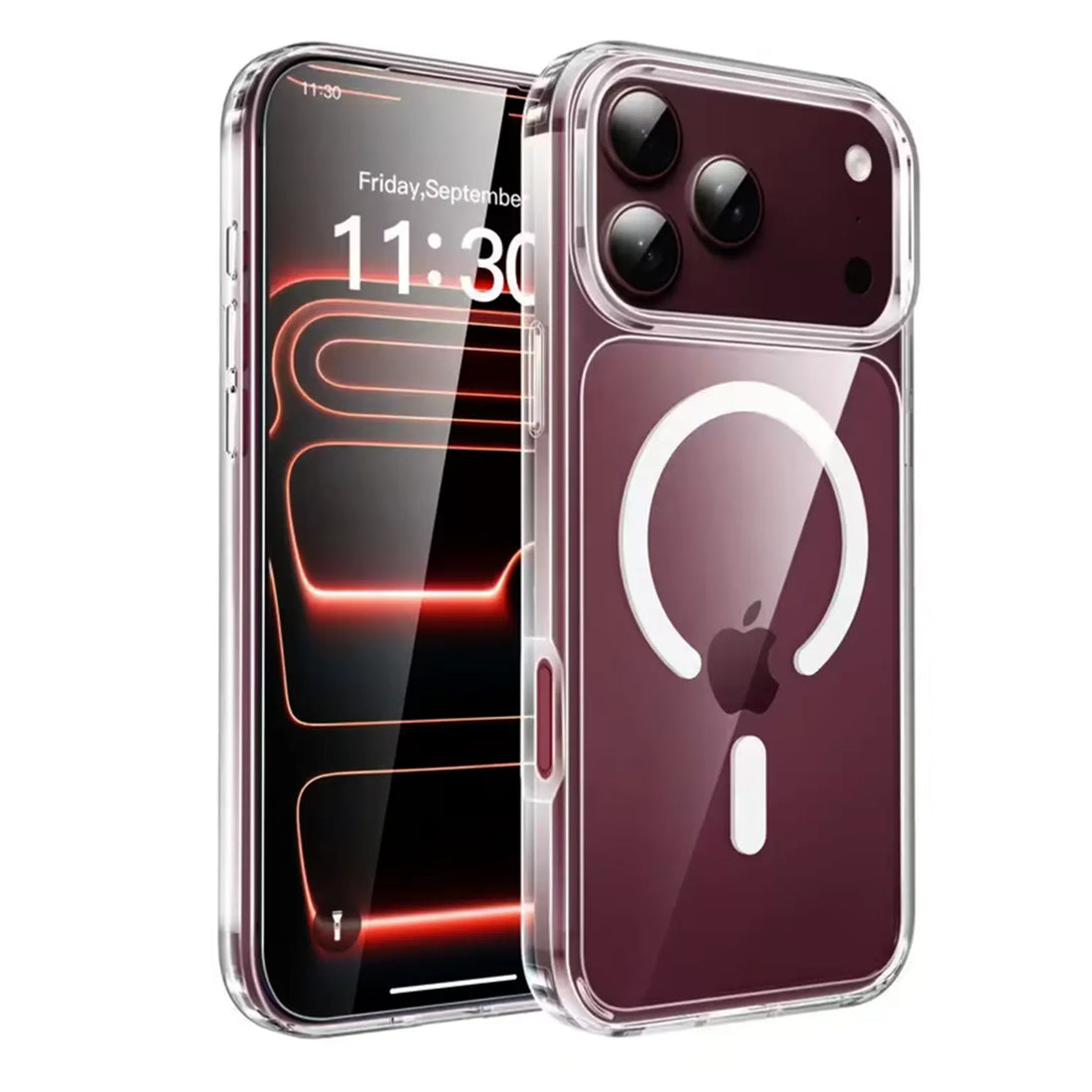 Ultra Slim Thin Crystal Clear Hard Case with Magsafe for iPhone 18 Pro