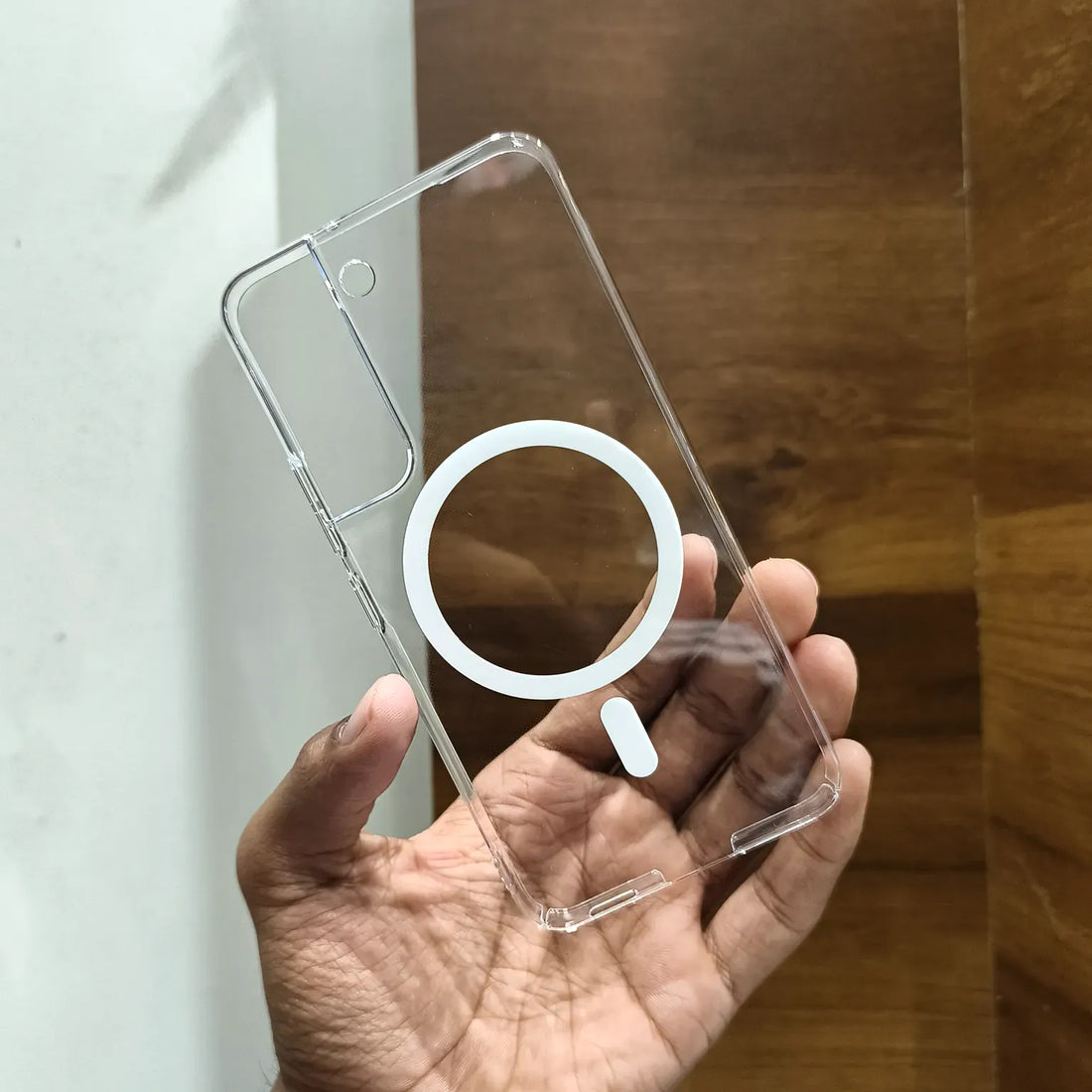 Cases & Covers Ultra Slim Thin Crystal Clear Hard Case with MagSafe for Samsung S22