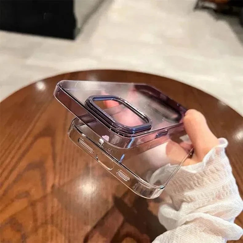 Cases & Covers Ultra Slim Thin Transparent Magsafe Support Hard Case for iPhone 15