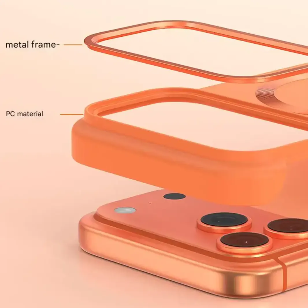 Ultra Thin Frameless Matte Magnetic Magsafe Back Case for iPhone 17 Pro Max Cases & Covers