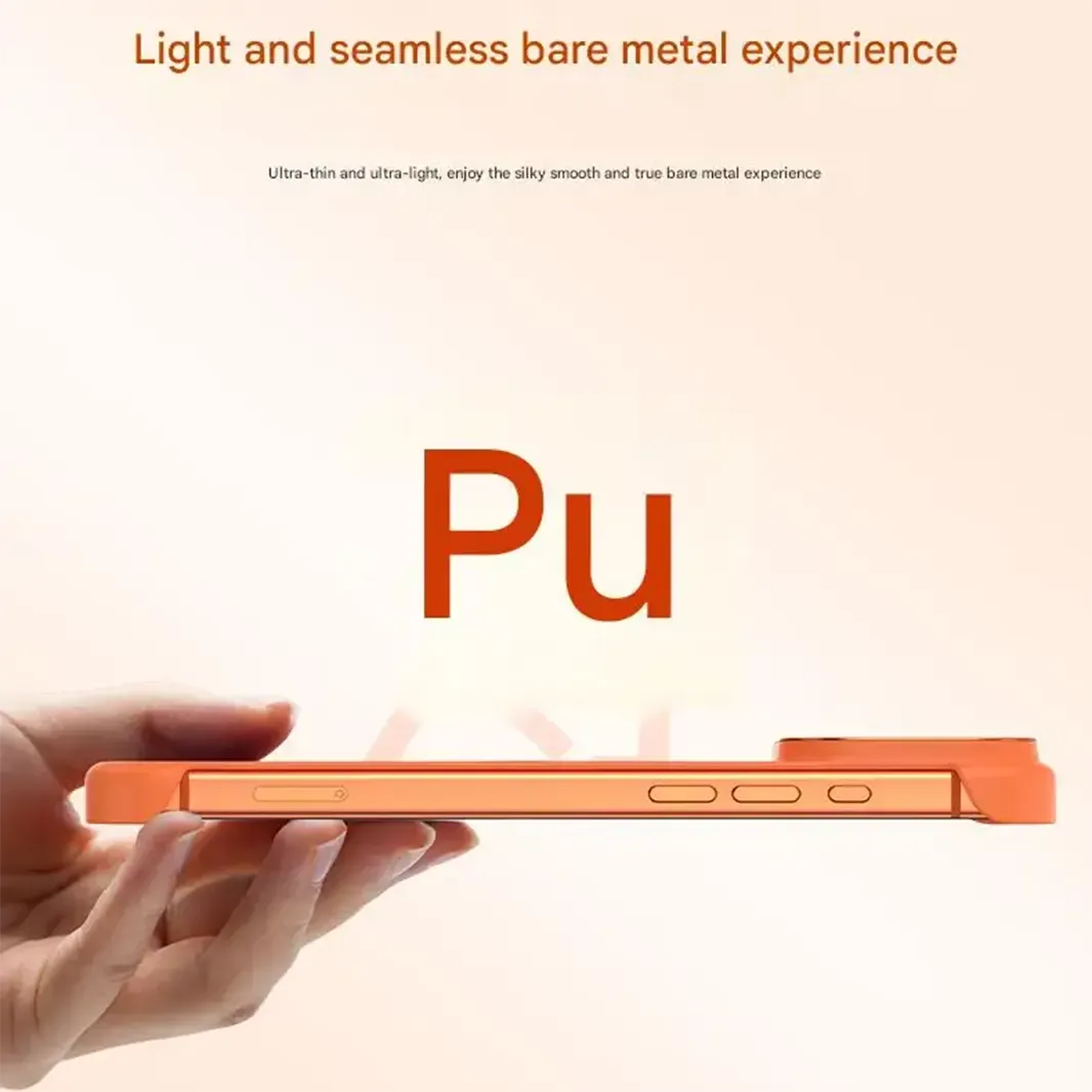 Ultra Thin Frameless Matte Magnetic Magsafe Back Case for iPhone 17 Pro Max Cases & Covers