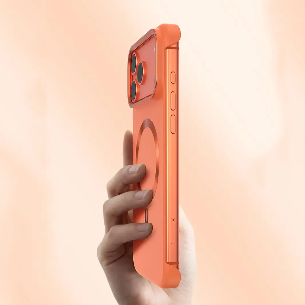 Ultra Thin Frameless Matte Magnetic Magsafe Back Case for iPhone 17 Pro Max Cases & Covers