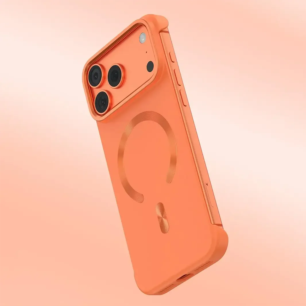 Ultra Thin Frameless Matte Magnetic Magsafe Back Case for iPhone 17 Pro Max Cases & Covers