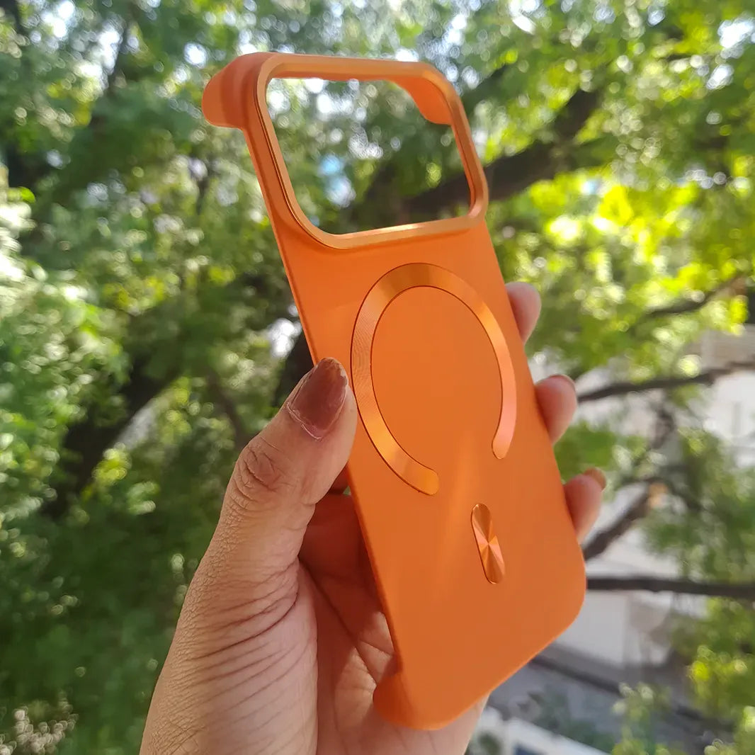 Ultra Thin Frameless Matte Magnetic Magsafe Back Case for iPhone 17 Pro Max Cases & Covers