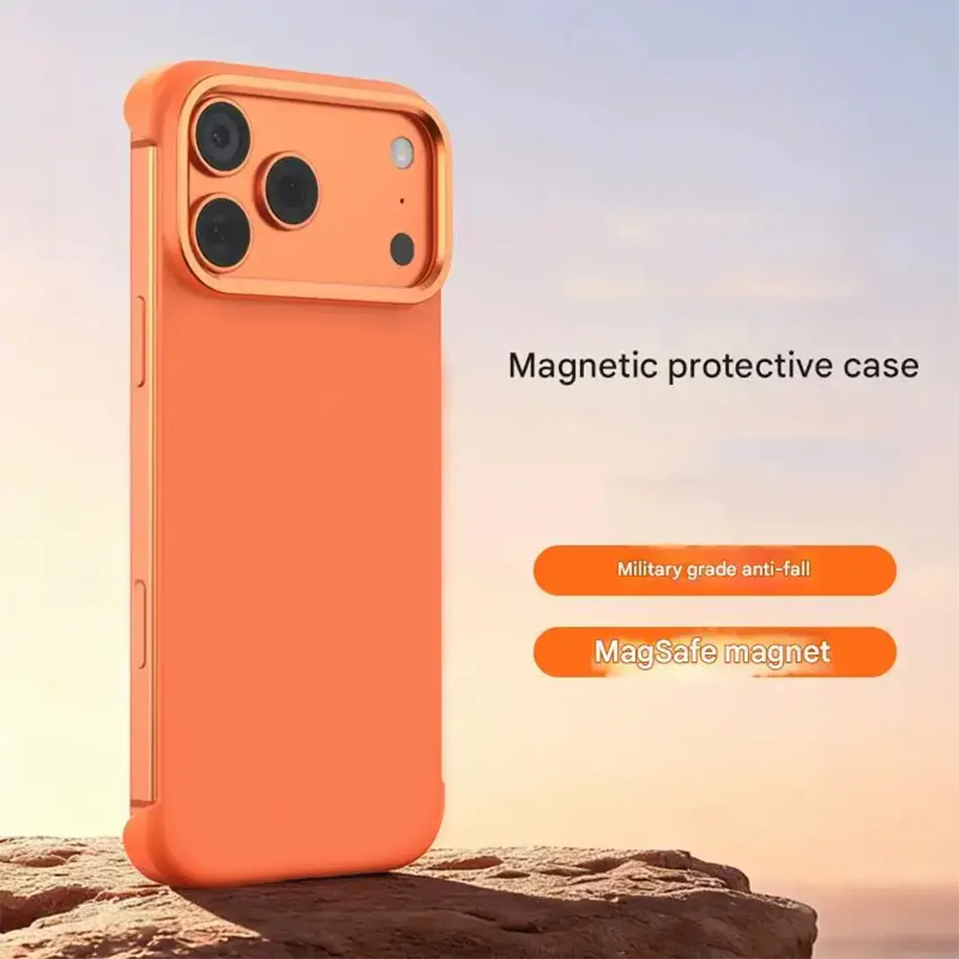 Ultra Thin Frameless Matte Magnetic Magsafe Back Case for iPhone 17 Pro Max Cases & Covers